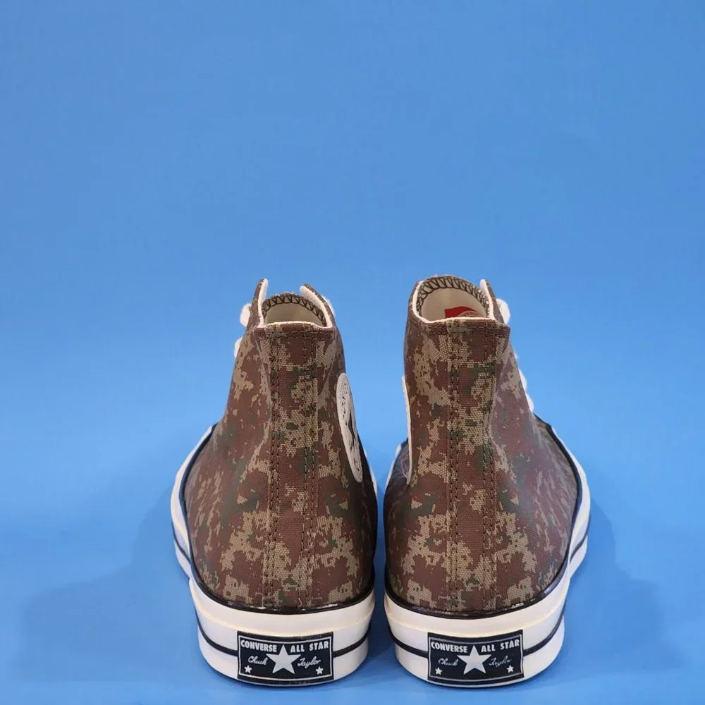 Converse Chuck 70 Hi Pixelated Camo Canvas Unisex Sneakers 170380C NWT - Picture 5 of 6
